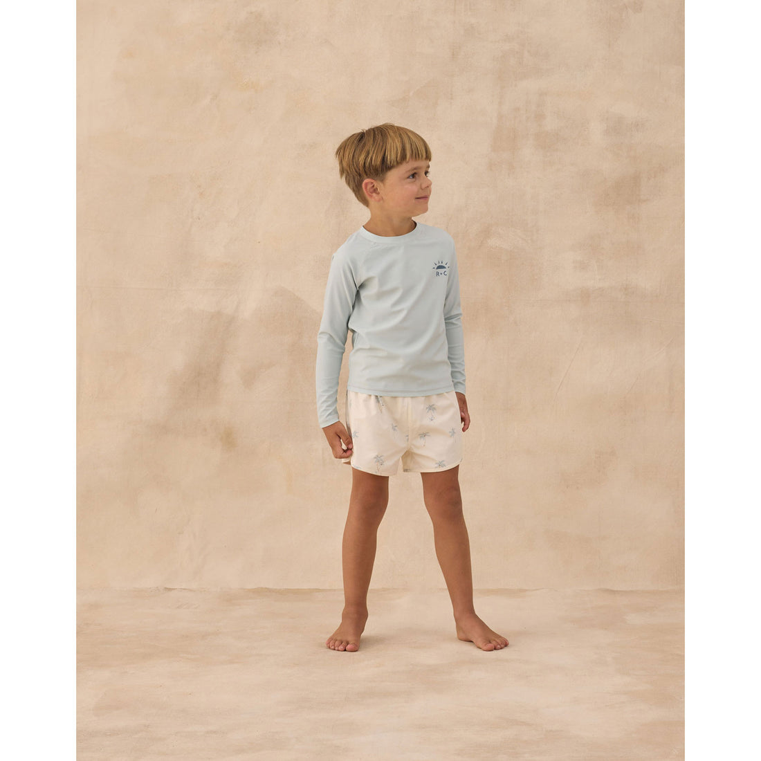 Rylee and Cru  Seafoam Long Sleeve Rashguard