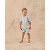 Rylee and Cru  Seafoam Floatie Swim Trunk