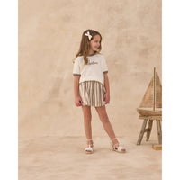 Rylee and Cru  Ivory Captain Ringer Tee