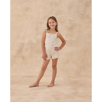 Rylee and Cru  Natural Pointelle Lounge Set