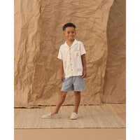 Rylee and Cru  Natural Sailor Lapel Collar Shirt