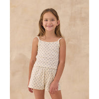 Rylee and Cru  Natural Pointelle Lounge Set