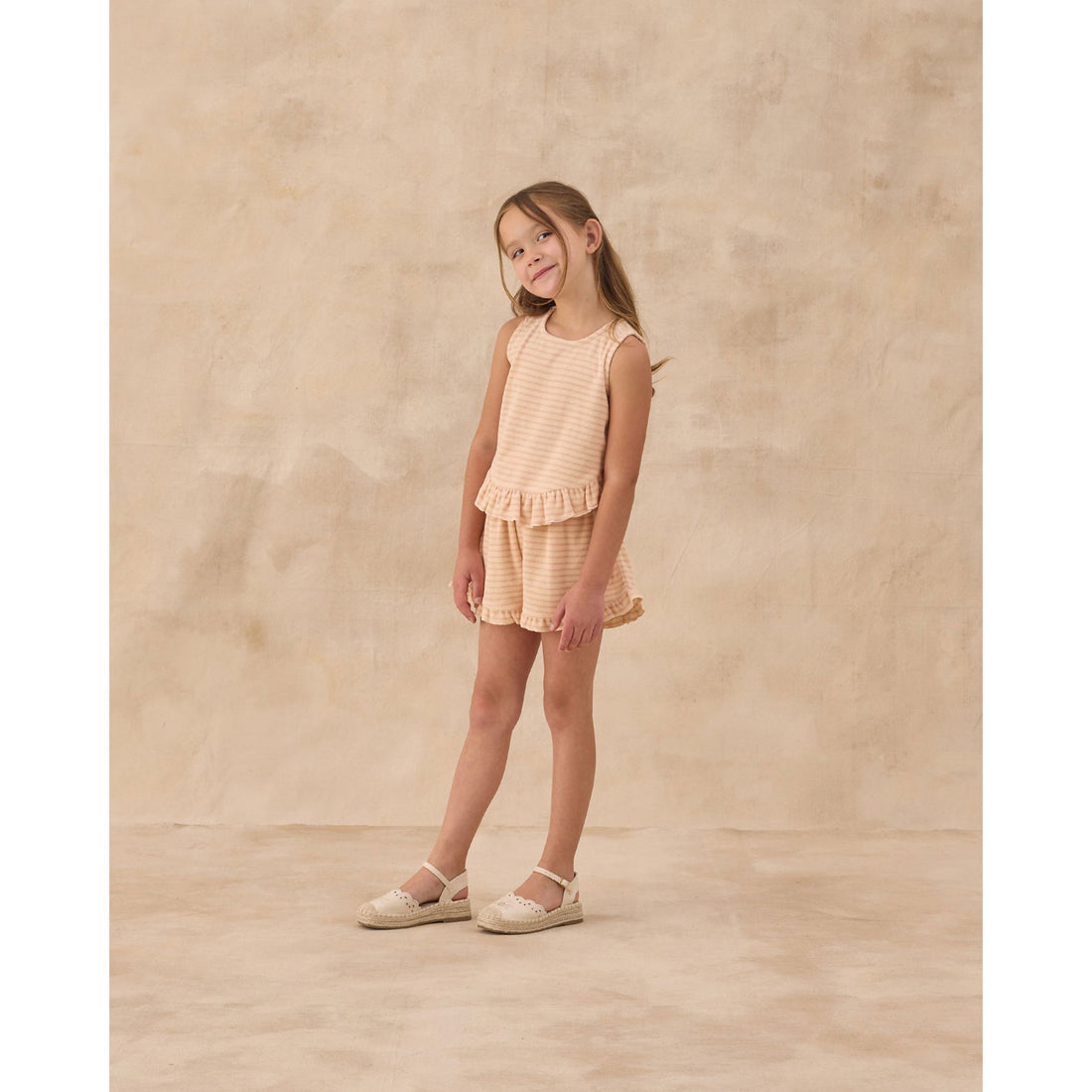 Rylee and Cru  Pink Stripe Faye Set