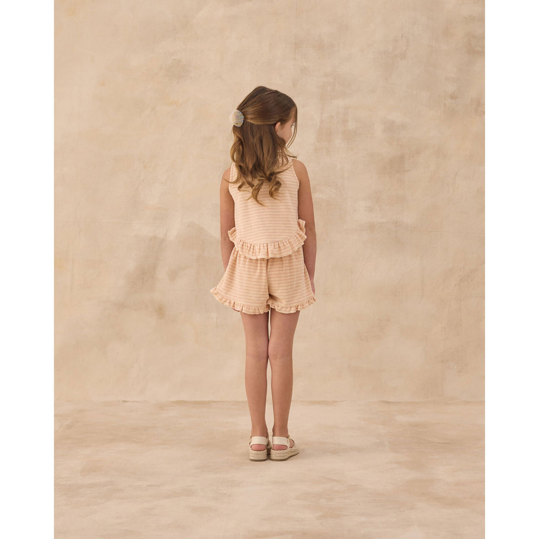 Rylee and Cru  Pink Stripe Faye Set