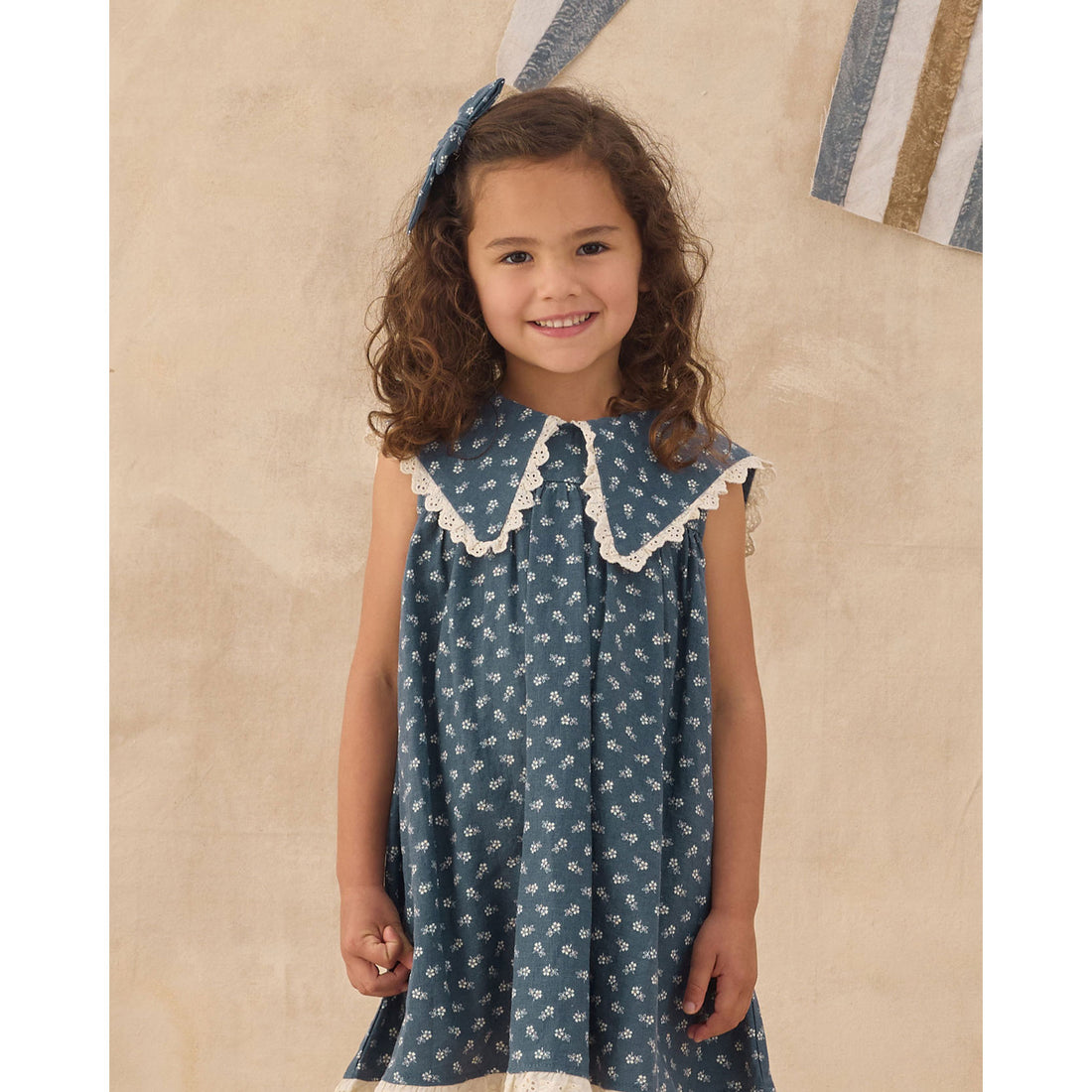 Rylee and Cru  Marine Ditsy Porter Dress