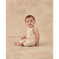 Rylee and Cru  Natural Aquatic Tank + Slouch Pant Set