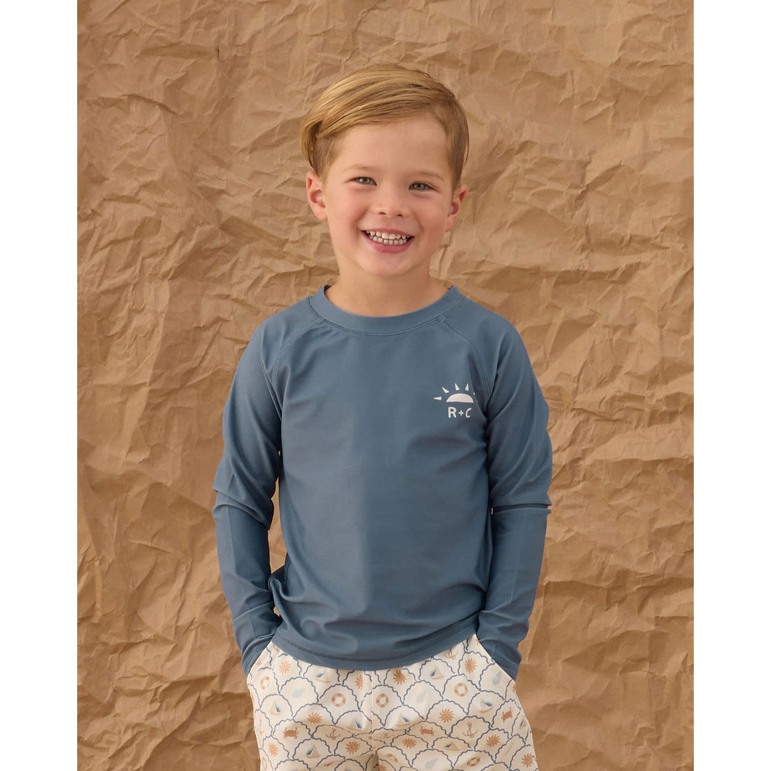 Rylee and Cru  Marine Long Sleeve Rashguard