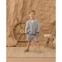 Rylee and Cru  Marine Stripe Relaxed Short