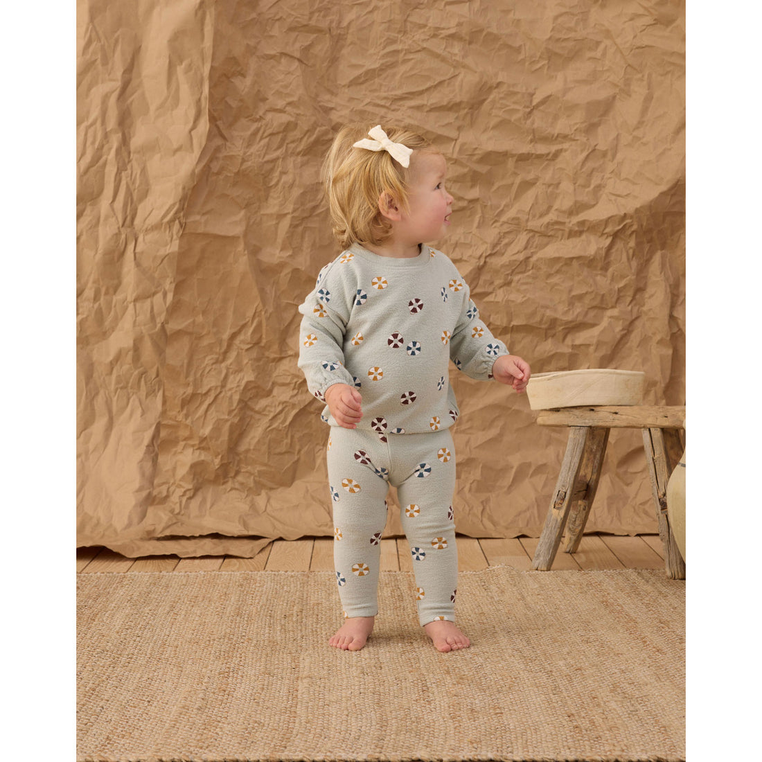 Rylee and Cru  Seafoam Floatie Spongey Knit Set