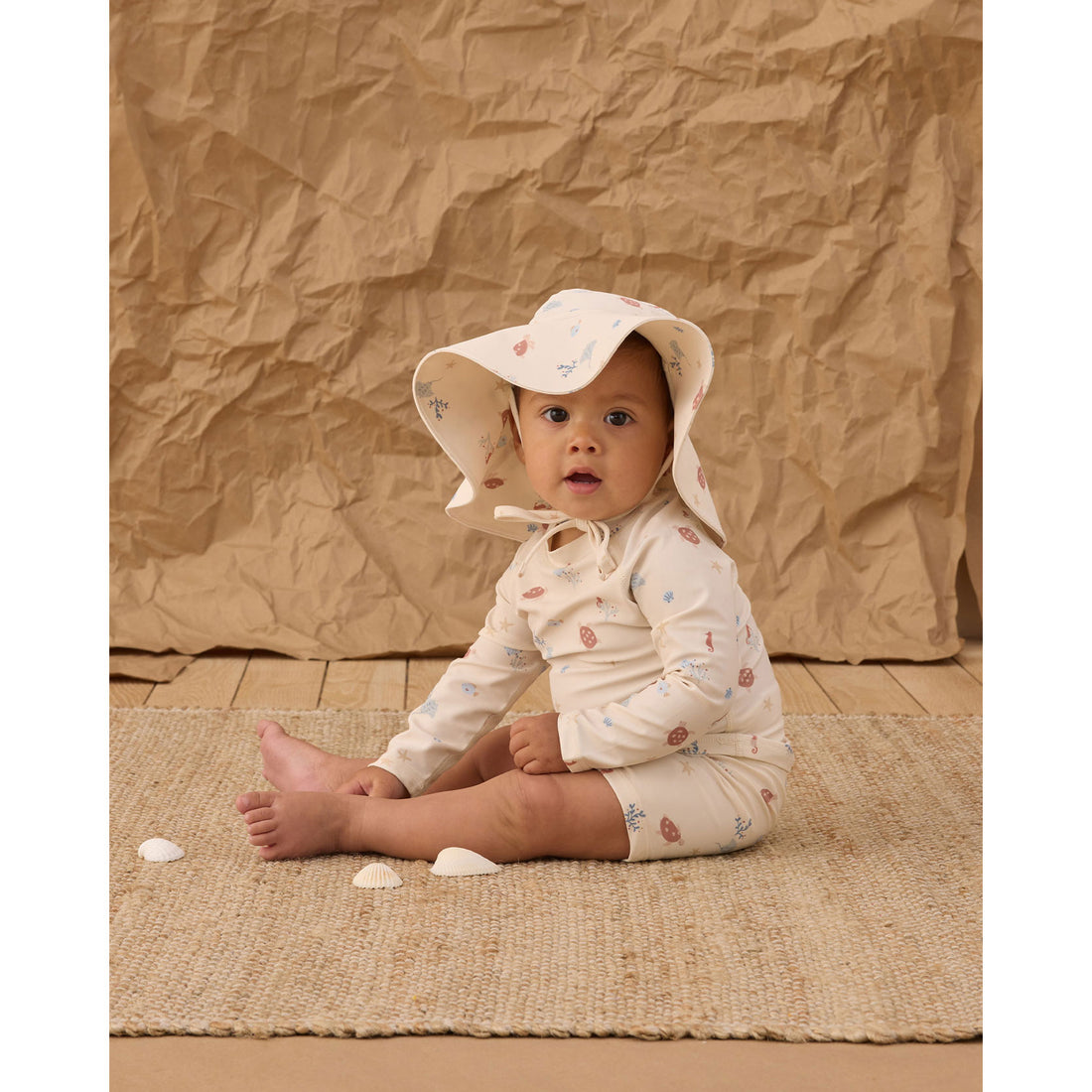 Rylee and Cru  Natural Aquati Rashguard Set