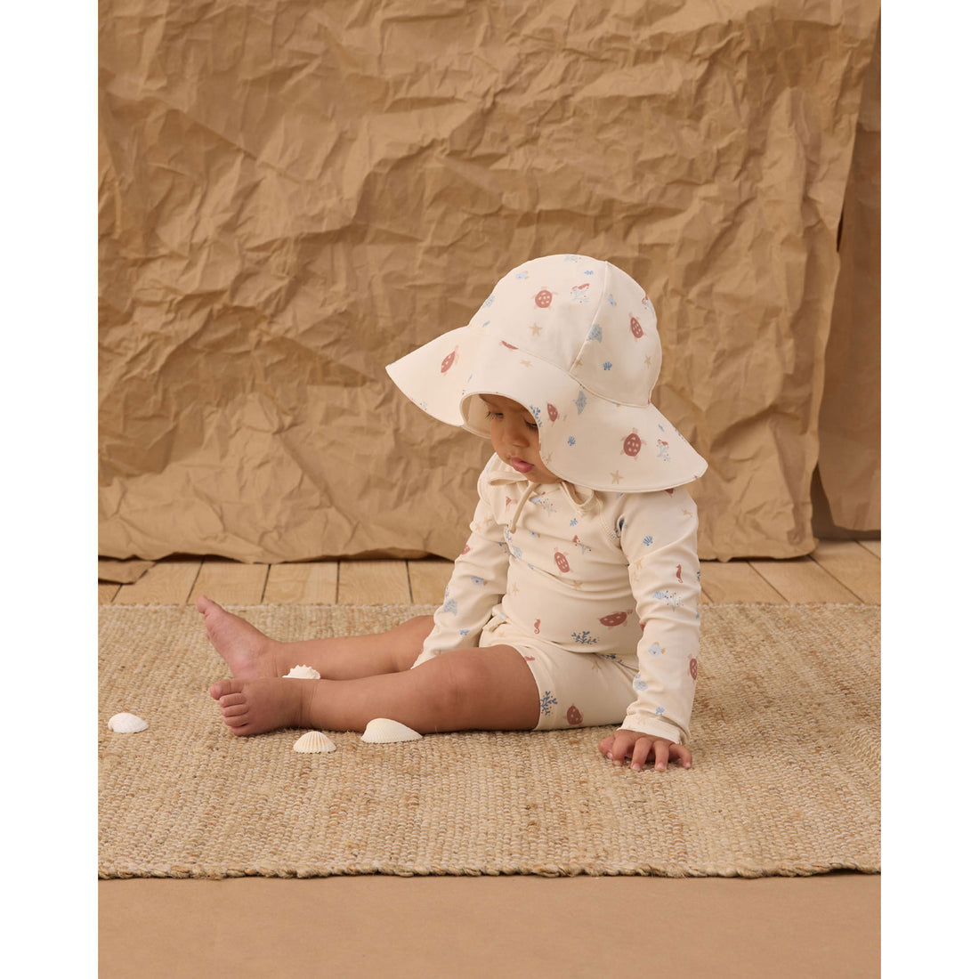 Rylee and Cru  Natural Aquati Rashguard Set