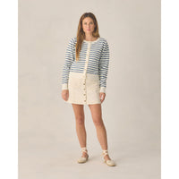 Rylee and Cru   Maritime Stripe Women's Classic Cardigan
