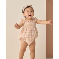 Rylee and Cru  Summer Plaid Julia Romper