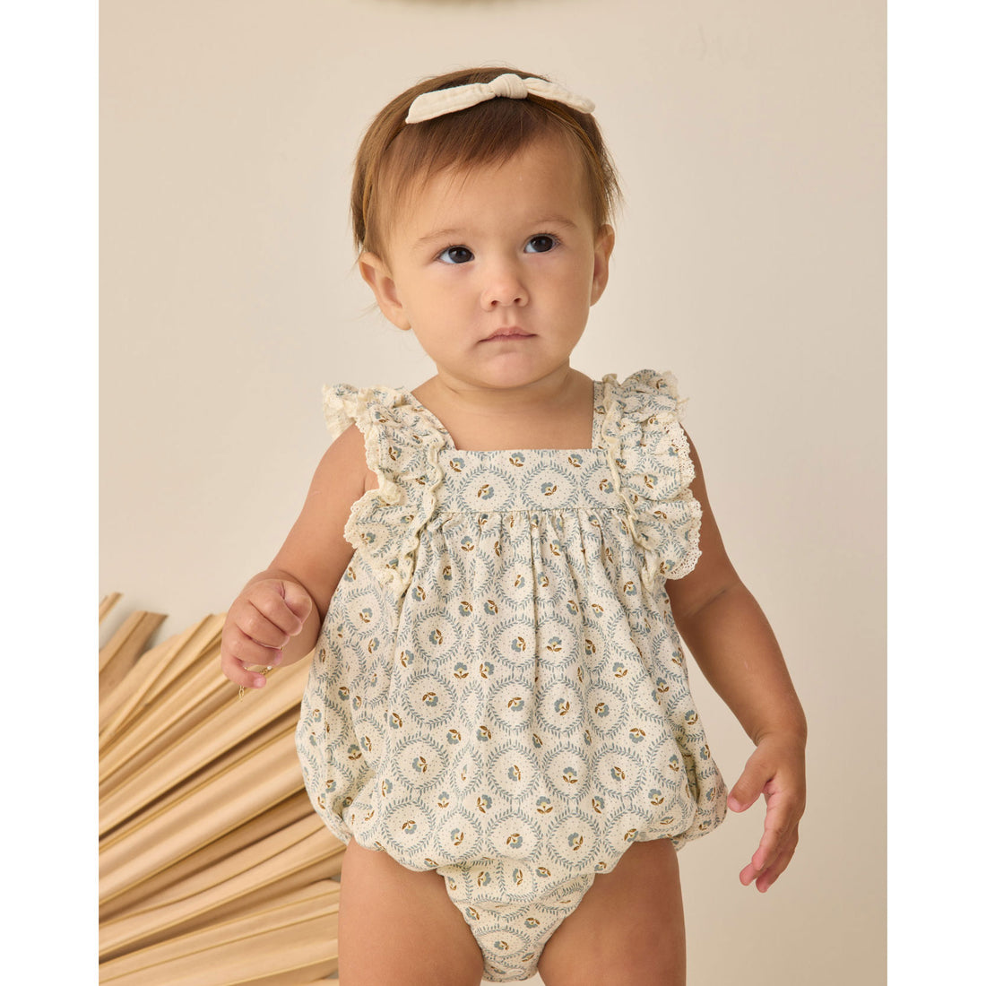 Rylee and Cru  Green Fleur Maya Romper