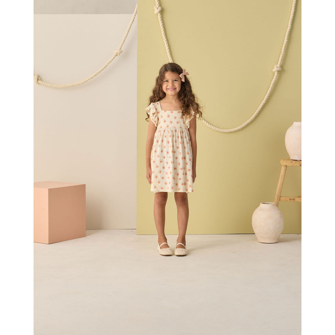 Rylee and Cru  Peaches Mariposa Dress
