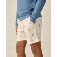 Rylee and Cru Sail Boys Rashguard Set