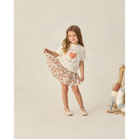 Rylee and Cru Americana Floral Sparrow Skirt