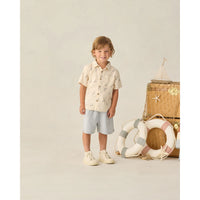 Rylee and Cru Sail Collared Short Sleeve Shirt