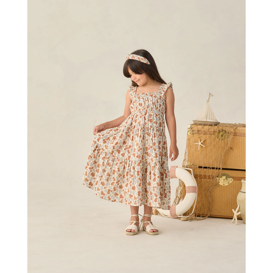 Rylee and Cru Americana Floral Josie Dress
