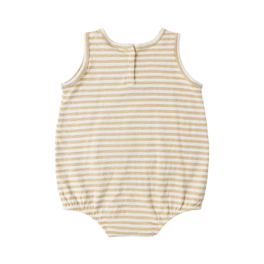 Rylee and Cru  Butterscotch Stripe Bubble Onesie