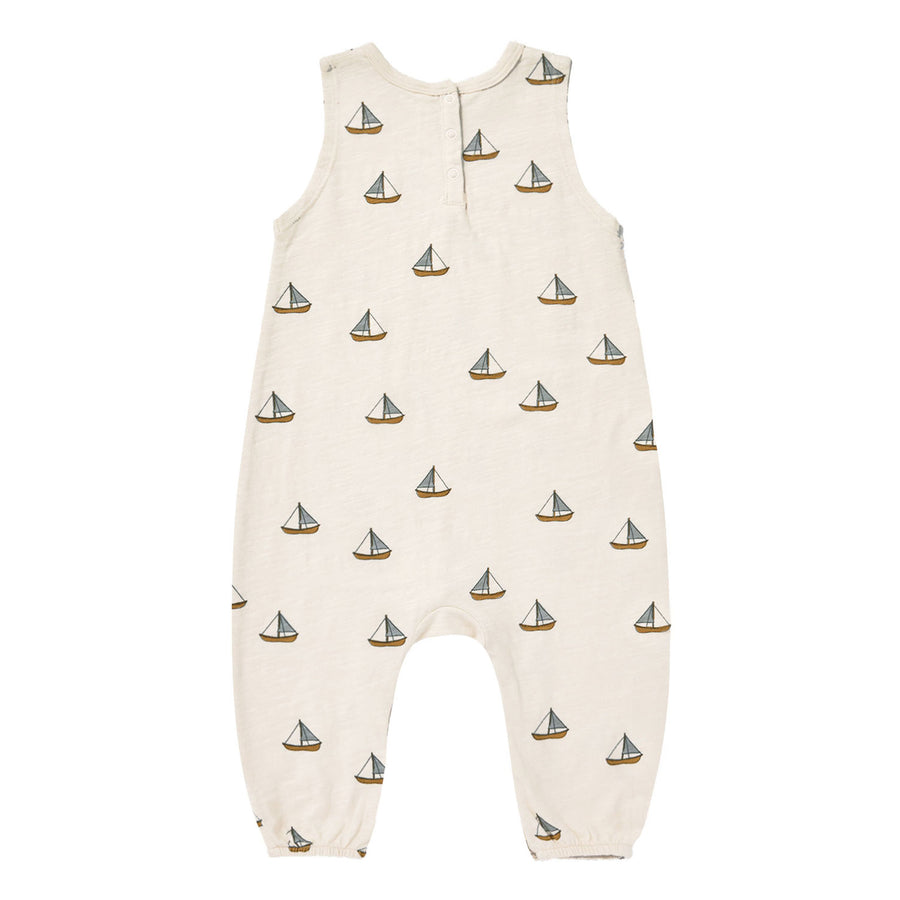 Rylee and Cru Sailboats Mills Jumpsuit