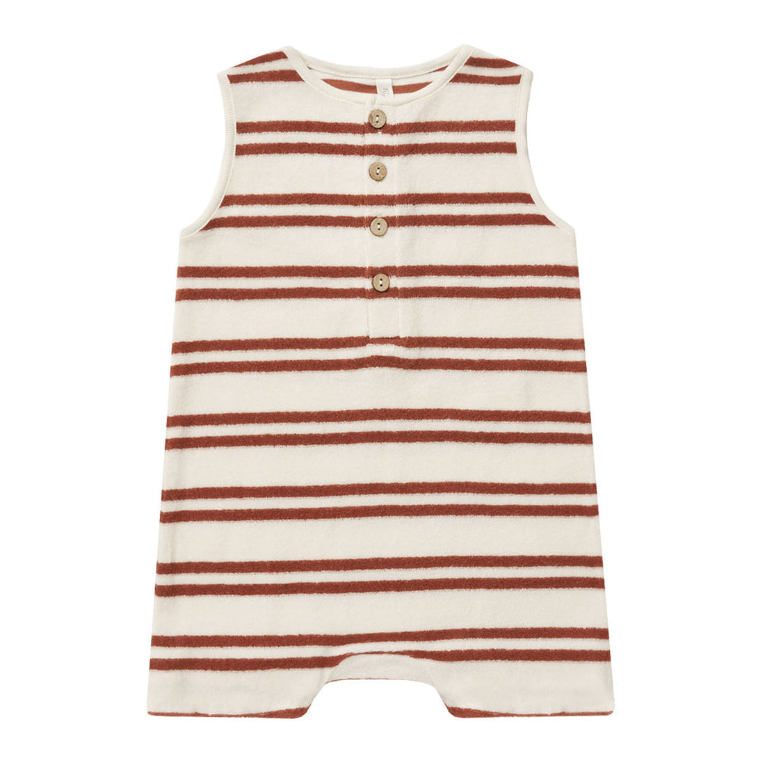 Rylee and Cru Red Stripe Davis Romper