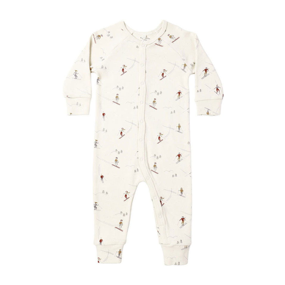 Rylee and Cru Natural Skiers John Pajamas