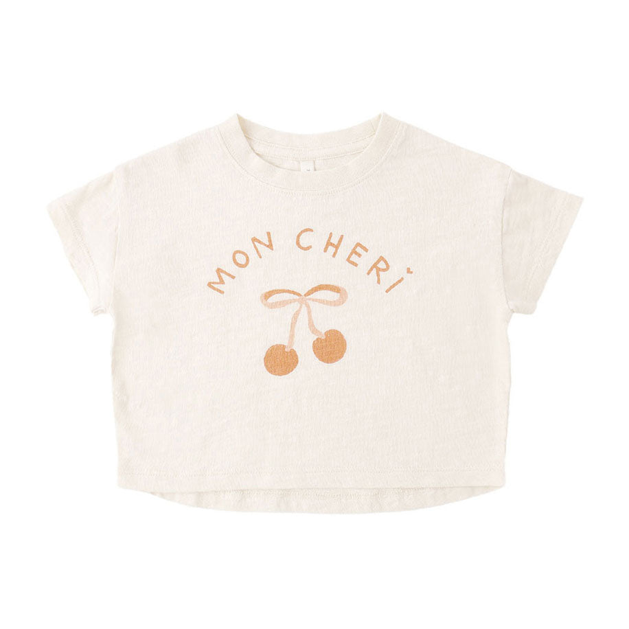 Rylee and Cru  Mon Cheri Boxy Tee