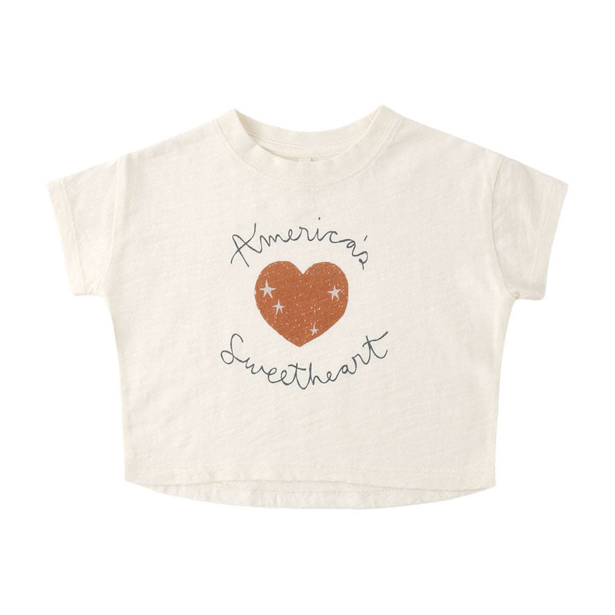 Rylee and Cru Americas Sweetheart Boxy Tee