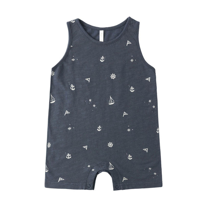 Rylee and Cru Maritime Sleeveless One-Piece