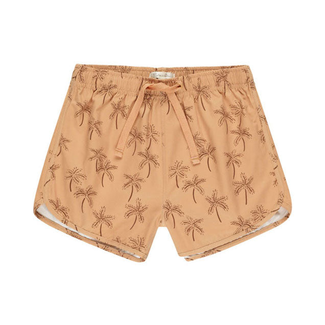 Rylee and Cru Grapefruit Palms Swim Trunk