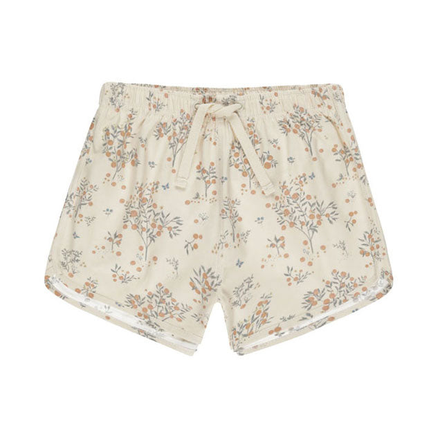 Rylee and Cru Natural Citrus Grove Swim Trunk