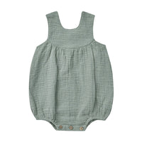Rylee and Cru Aqua June Romper