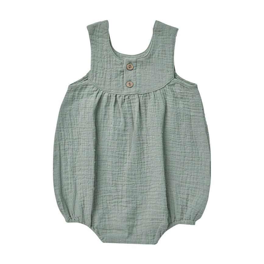 Rylee and Cru Aqua June Romper