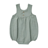 Rylee and Cru Aqua June Romper