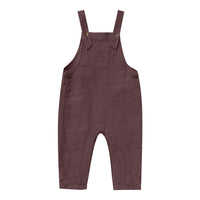Rylee and Cru Plum Baby Overalls