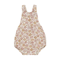 Rylee and Cru Ivory Wildflower Norah Romper