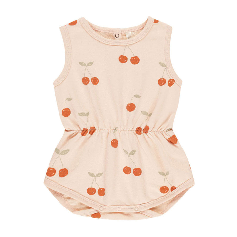 Rylee and Cru Cherries Cinch Playsuit