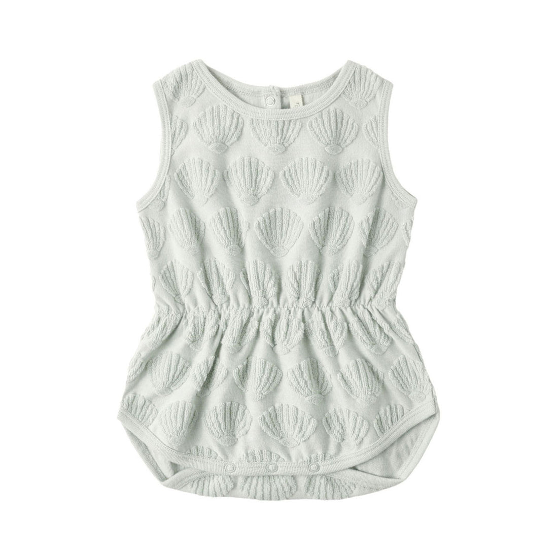 Rylee and Cru  Seafoam Seashells Cinch Playsuit