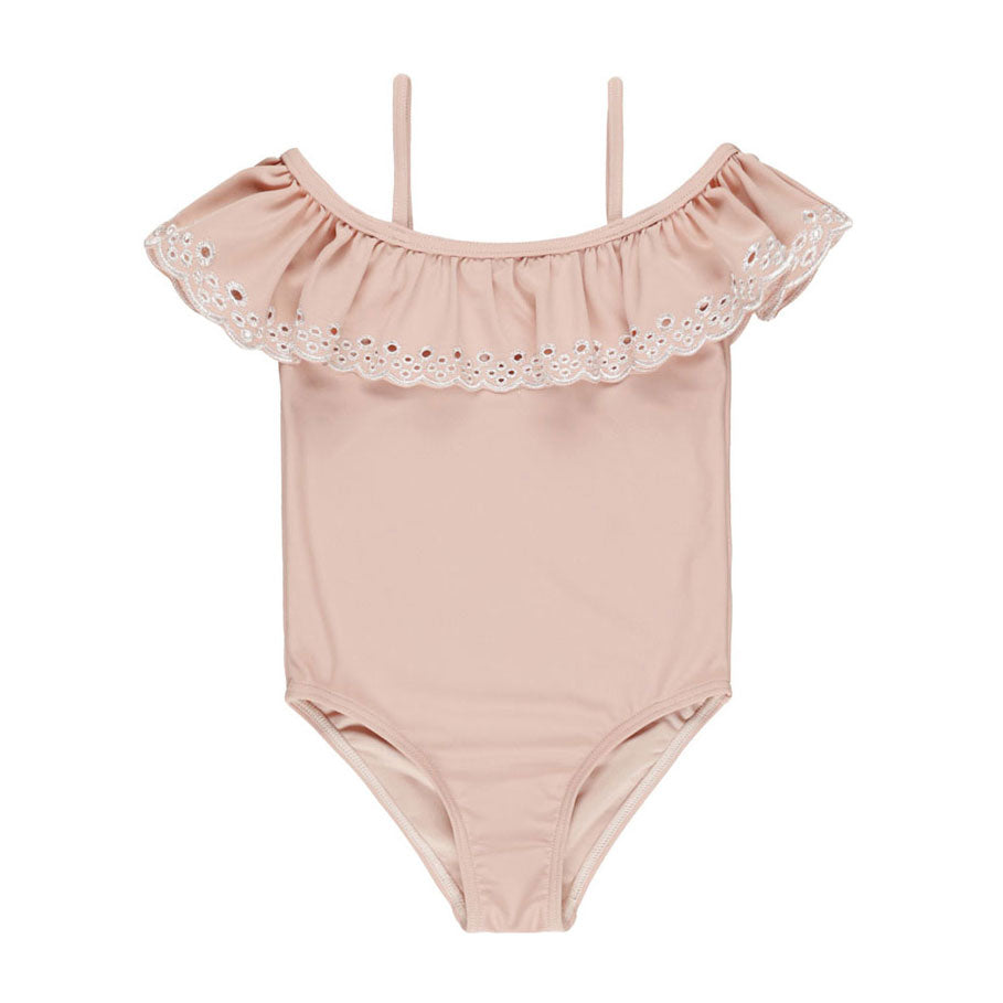 Rylee and Cru Pink Off The Shoulder One Piece