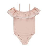 Rylee and Cru Pink Off The Shoulder One Piece
