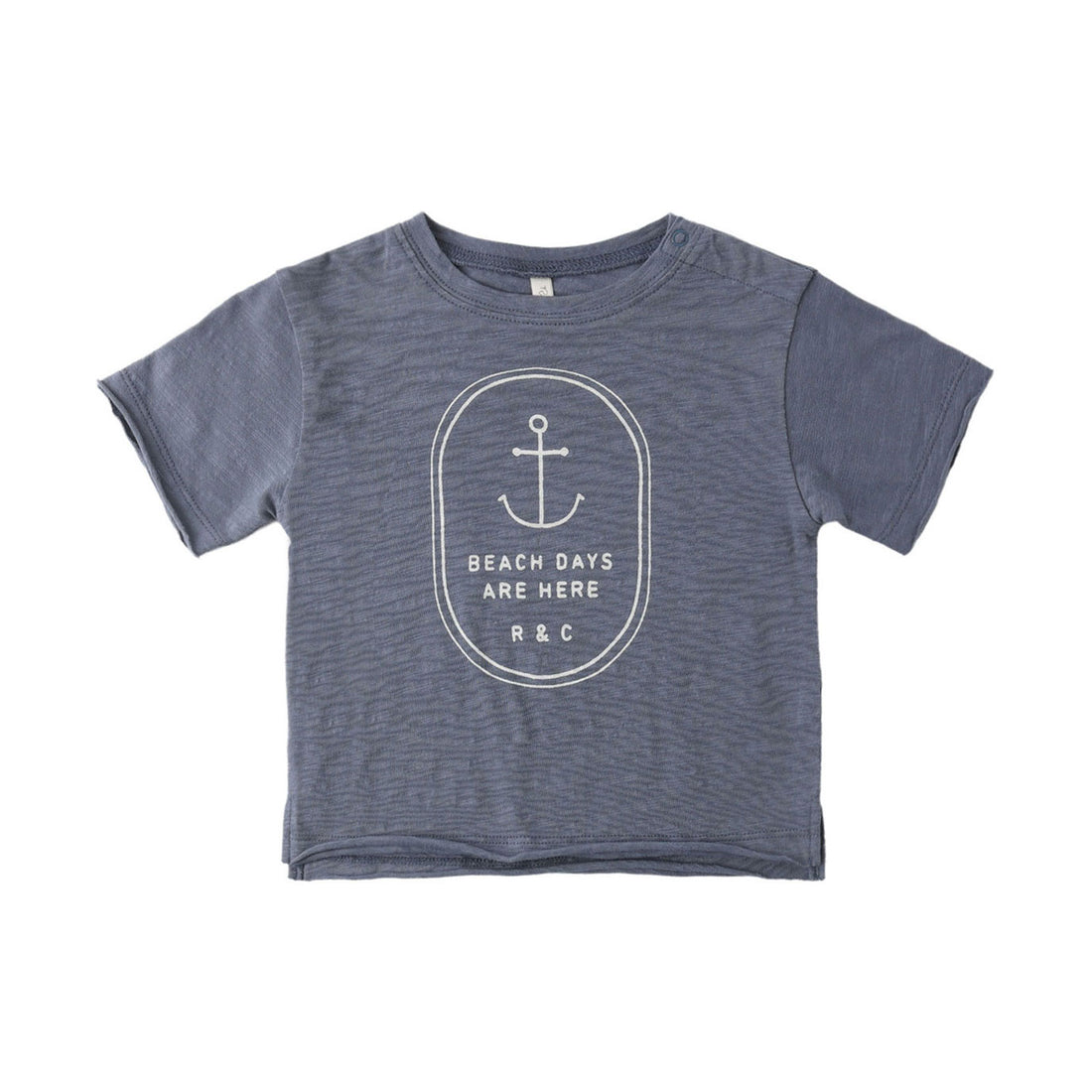 Rylee and Cru  Marine Beach Days Raw Edge Tee