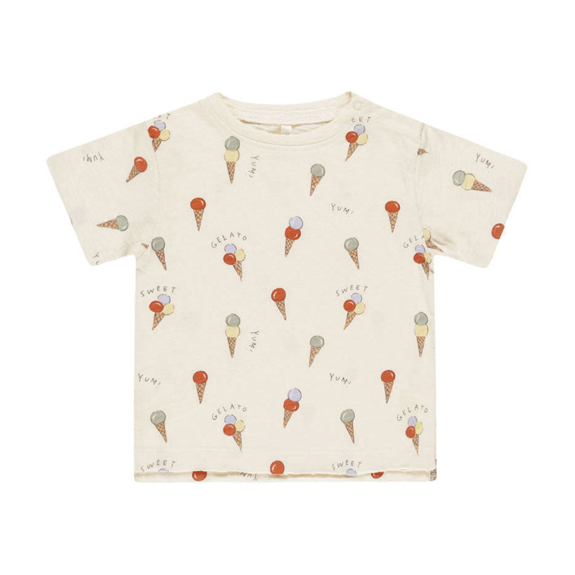 Rylee and Cru Gelato Raw Edge Tee