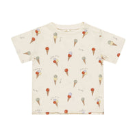Rylee and Cru Gelato Raw Edge Tee