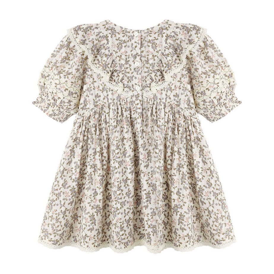 Rylee and Cru Ivory Winter Garden Winnie Dress