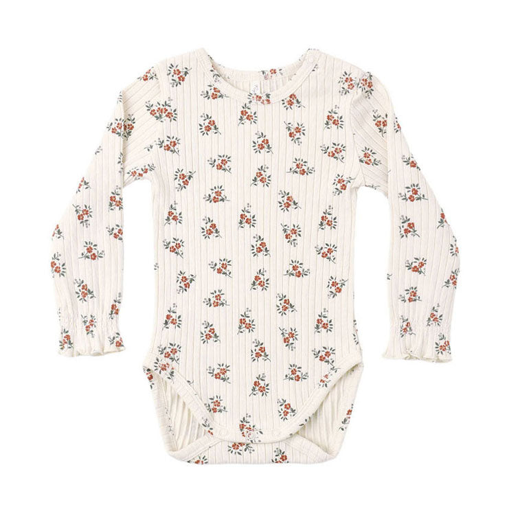 Rylee and Cru Natural Ruby Bloom Smyth Bodysuit