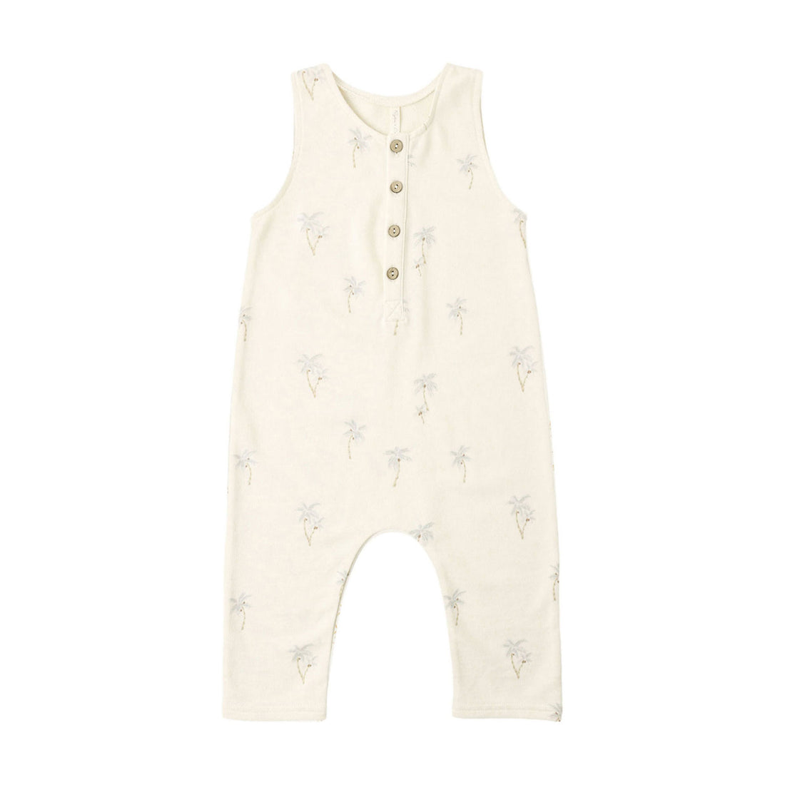 Rylee and Cru  Natural Palms Terry Jumpsuit