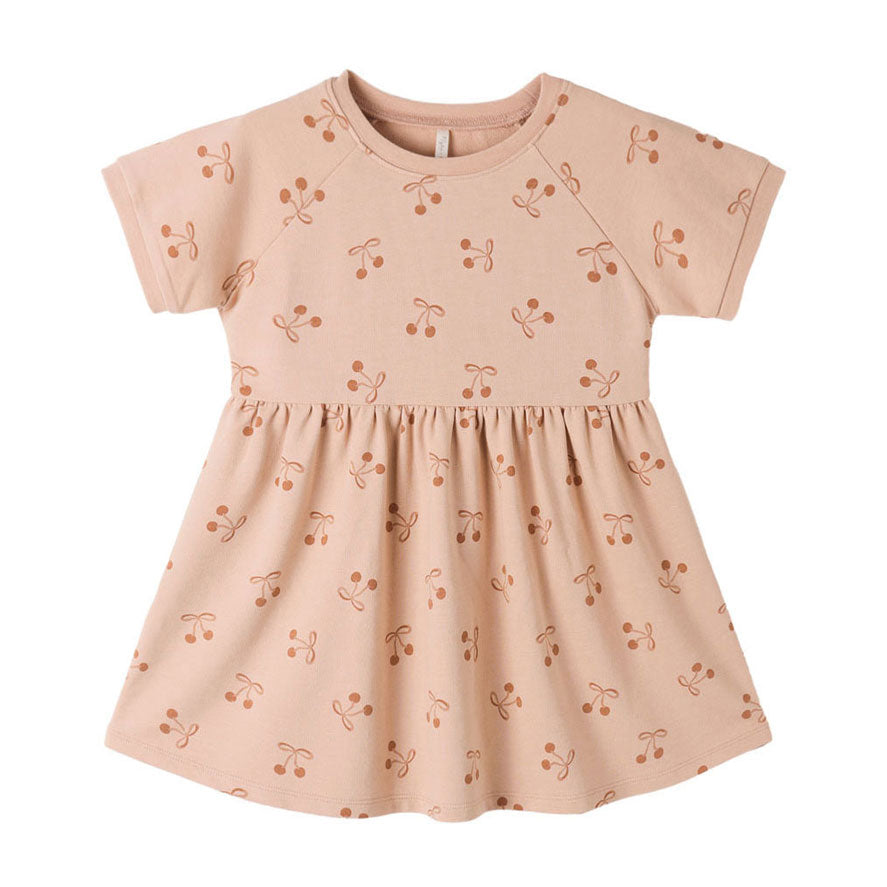 Rylee and Cru  Cherry Bows Raglan Dress