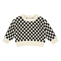 Rylee and Cru Check Aspen Sweater