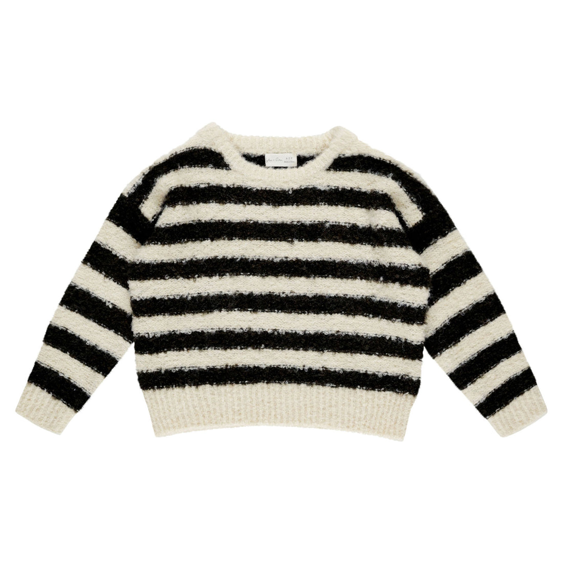 Rylee and Cru Fuzzy Stripe Aspen  Sweater
